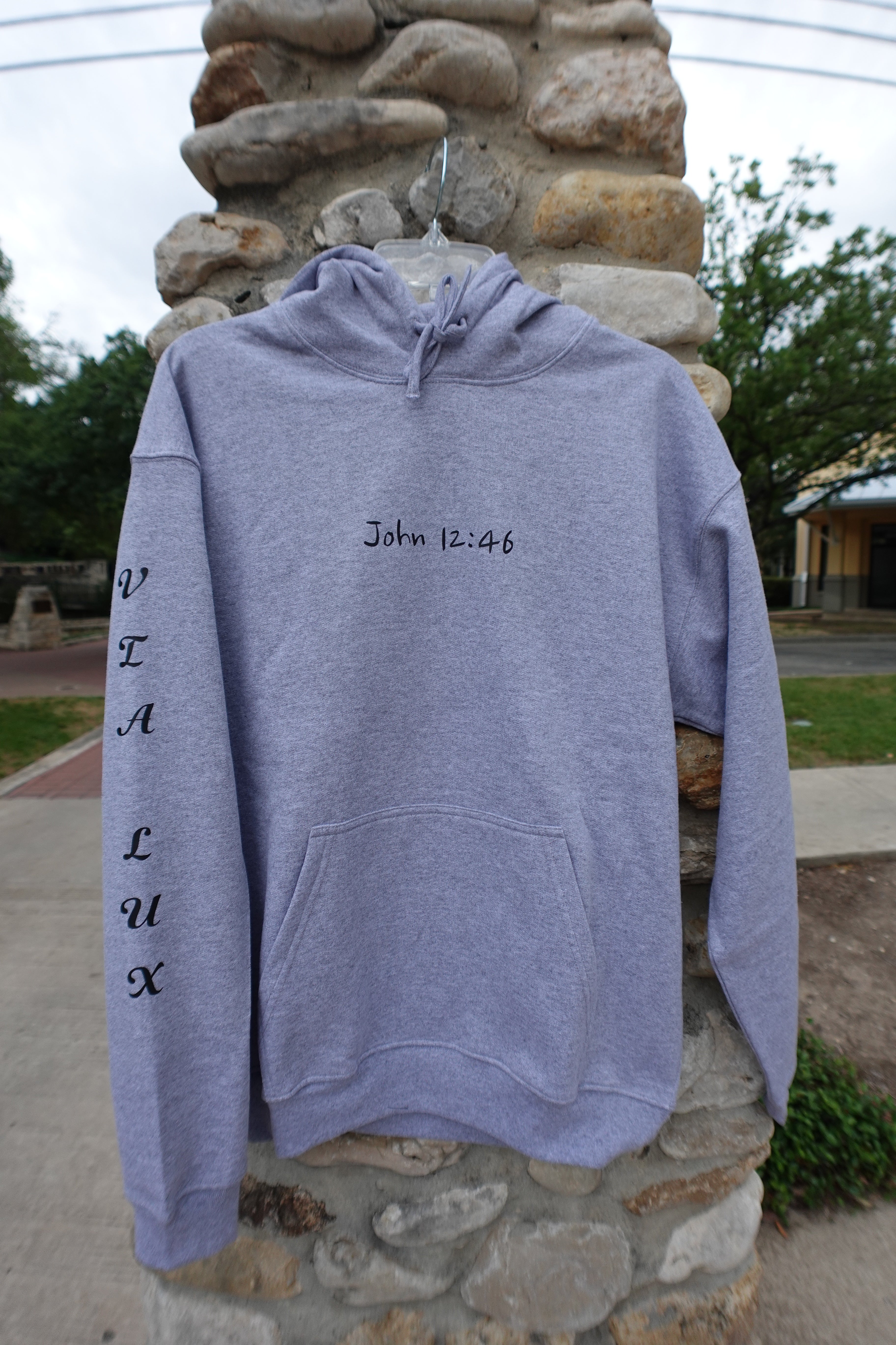 Via Lux "John 12:46" Hoodie