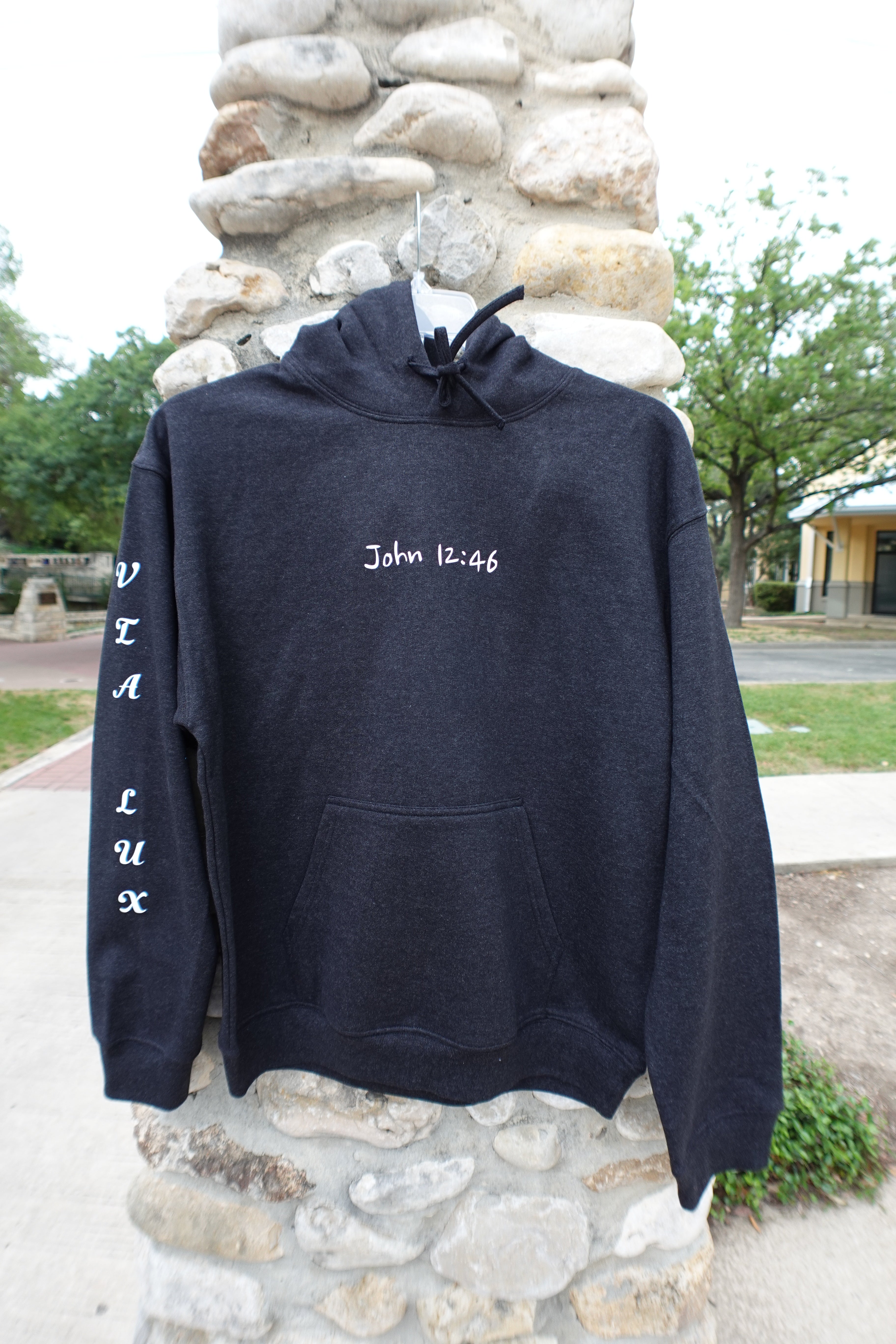 Via Lux "John 12:46" Hoodie