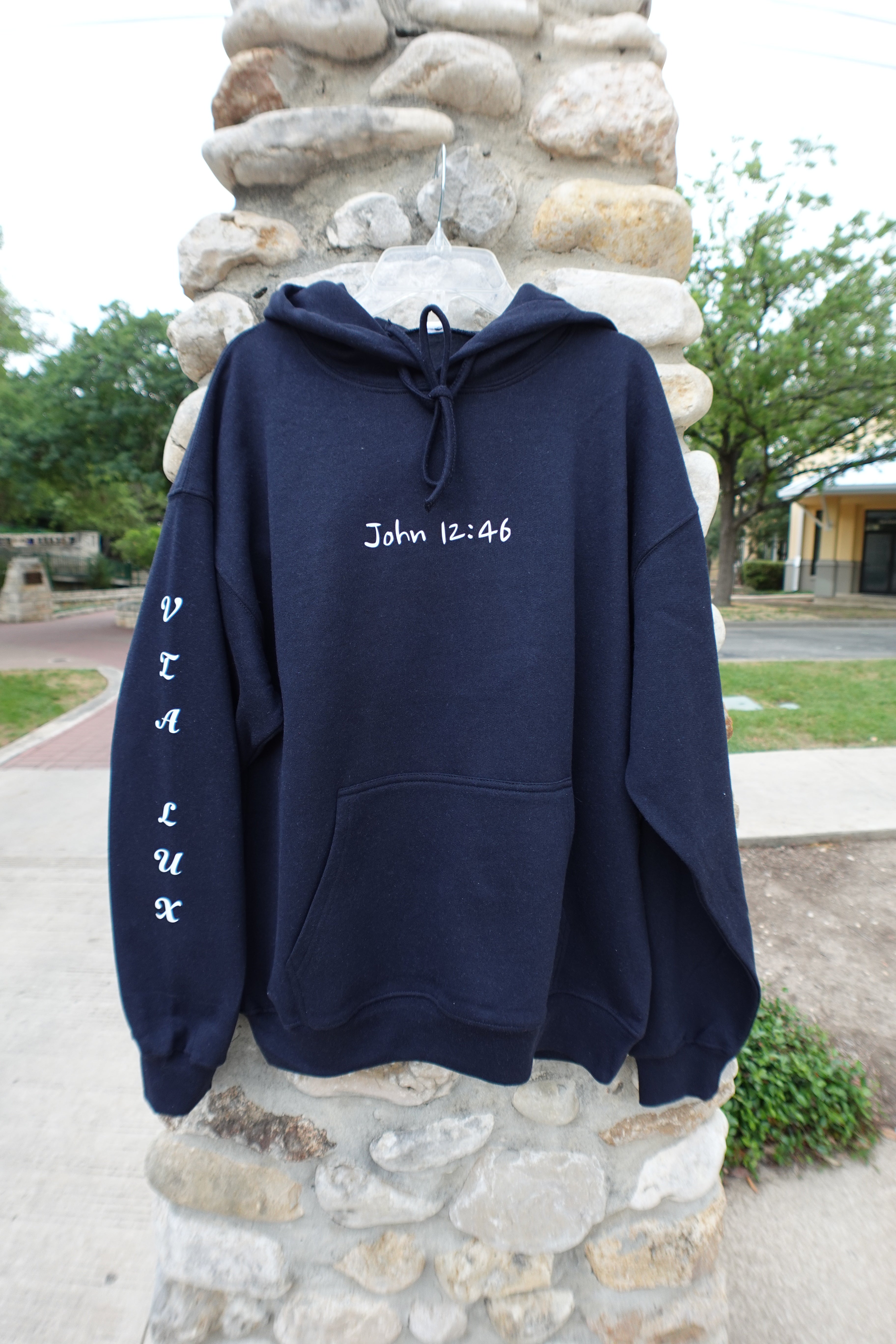 Via Lux "John 12:46" Hoodie