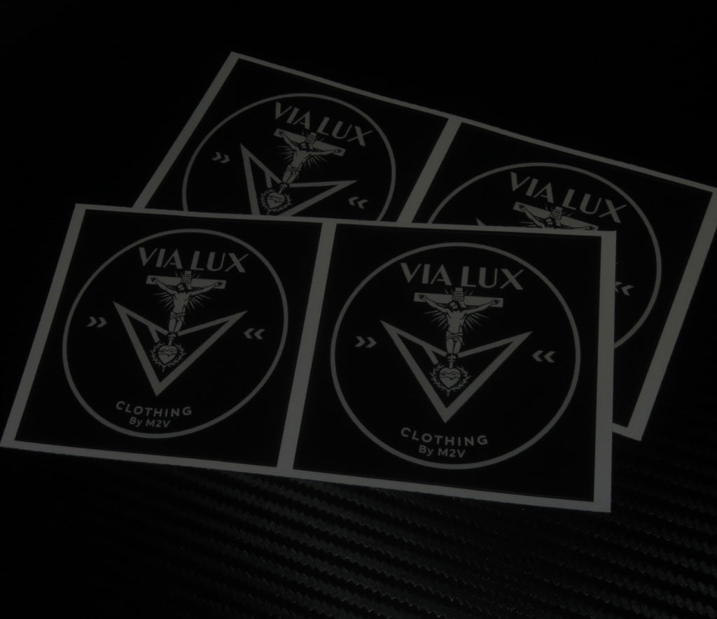 Via Lux Sticker