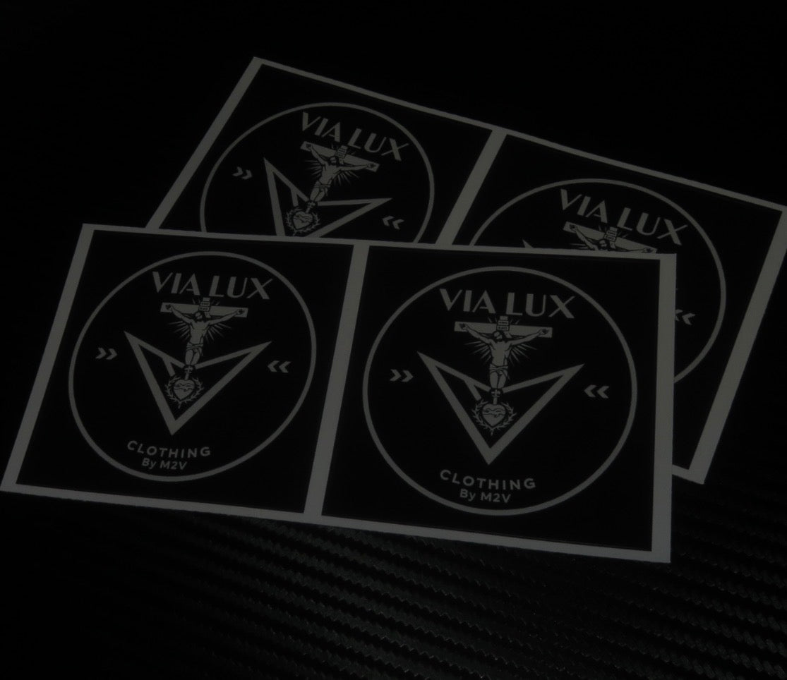 Via Lux Sticker